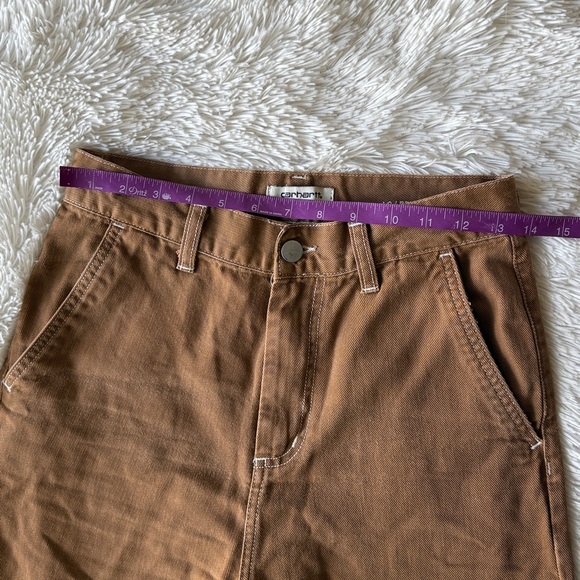 Brown Carhartt WIP Armanda Pants Size 25 - Picture 4 of 8